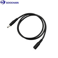 Custom 3.5mm *1.35mm male to female dc power extended cable