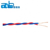 PVC insulated copper core 450 to 750V RVS 2 core Twisted pair flexible cable