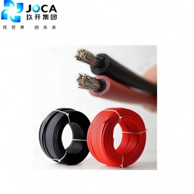 JOCA thinned copper conduct 6mm2 dc solar cable 0.6kv TUV Certificate